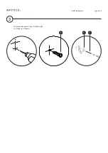 Preview for 4 page of Article Segata 17659 Assembly Instructions