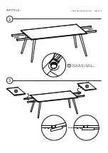 Предварительный просмотр 3 страницы Article SENO SKU448 Assembly Instructions