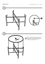 Предварительный просмотр 3 страницы Article SILICUS SKU11582 Assembly Instructions