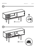 Предварительный просмотр 4 страницы Article V BAR Assembly Instructions Manual