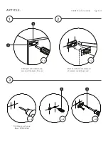 Предварительный просмотр 6 страницы Article V BAR Assembly Instructions Manual