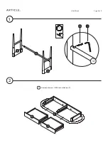 Предварительный просмотр 3 страницы Article VALIS SKU15545 Assembly Instructions Manual