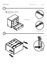 Preview for 3 page of Article VIREO 5 Drawer Dresser Assembly Instructions Manual