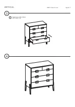 Preview for 4 page of Article VIREO 5 Drawer Dresser Assembly Instructions Manual