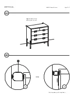 Preview for 7 page of Article VIREO 5 Drawer Dresser Assembly Instructions Manual