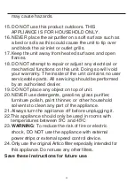 Preview for 5 page of Artico SY PA300 User Manual