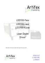 Artifex LDD100-F Series Original Operating Instructions preview