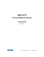 Preview for 1 page of Artila Aport-212 User Manual