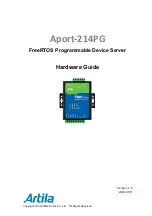 Preview for 1 page of Artila Aport-214PG Hardware Manual