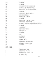 Preview for 25 page of Artisan Home Furniture 335 B Operators Manual And Spare Parts Booklet