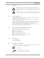 Preview for 29 page of Artisan Home Furniture 335 B Operators Manual And Spare Parts Booklet