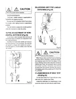 Preview for 9 page of artisan 20-53 Operators Manual And Spare Parts Booklet