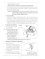 Preview for 6 page of artisan 4400RB Operators Manual And Spare Parts Booklet