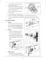 Preview for 7 page of artisan 4400RB Operators Manual And Spare Parts Booklet