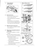 Preview for 11 page of artisan 4400RB Operators Manual And Spare Parts Booklet