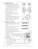 Preview for 12 page of artisan 4400RB Operators Manual And Spare Parts Booklet