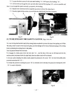 Preview for 15 page of artisan 8144-20 Operator'S Manual