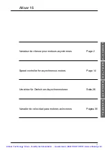 Preview for 3 page of artisan Altivar 16 Series User Manual