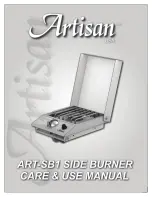 artisan Art-SB1 Care & Use Manual предпросмотр