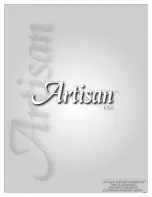 Preview for 14 page of artisan Art-SB1 Care & Use Manual