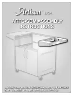 artisan ARTC-SBM Assembly Instructions Manual preview