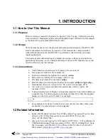 Preview for 8 page of artisan DAC128V Hardware Reference Manual