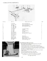 Preview for 32 page of artisan TORO 4000 Series Instruction And  Spare Parts Manual