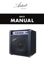 Artist Guitars BA30 Manual предпросмотр