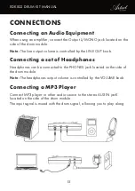 Preview for 15 page of Artist Guitars EDK822 Manual