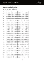 Preview for 25 page of Artist Guitars EDK822 Manual