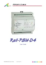 Предварительный просмотр 1 страницы Artistic Licence Rail-PSU-D4 User Manual