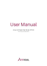 ARTISUL SP1603 User Manual предпросмотр