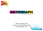 Предварительный просмотр 48 страницы artograph Flare 450 User Manual