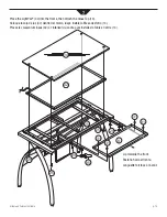 Предварительный просмотр 14 страницы artograph FUTURA LIGHT 10062 Assembly Instructions Manual