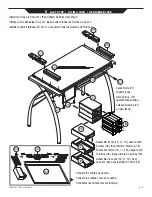 Предварительный просмотр 15 страницы artograph FUTURA LIGHT 10062 Assembly Instructions Manual