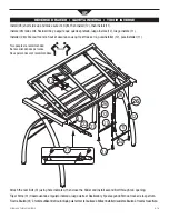 Предварительный просмотр 16 страницы artograph FUTURA LIGHT 10062 Assembly Instructions Manual