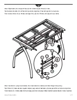 Предварительный просмотр 17 страницы artograph FUTURA LIGHT 10062 Assembly Instructions Manual