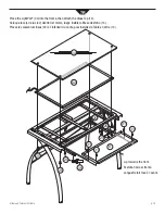 Предварительный просмотр 18 страницы artograph FUTURA LIGHT 10062 Assembly Instructions Manual