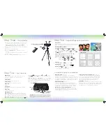 Предварительный просмотр 2 страницы artograph LED300 Quick Setup Manual