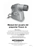 Preview for 5 page of artograph Tracer Jr User Manual