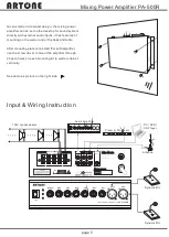 Preview for 6 page of Artone PA-500R User Manual