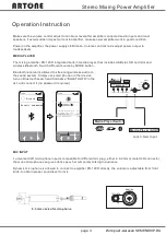 Preview for 5 page of Artone PD-120D User Manual