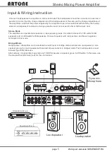 Preview for 6 page of Artone PD-120D User Manual