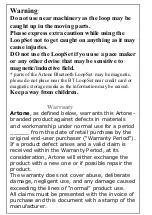 Preview for 18 page of Artone U&I-03 Instruction Manual