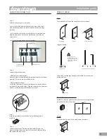 Preview for 11 page of Artopex downtown Installation Manual