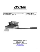 Artos 45-064 Owner'S Manual preview