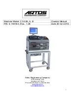 Artos CS-326 Owner'S Manual предпросмотр