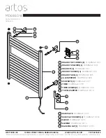 Preview for 8 page of Artos Denby M06860W Installation Manual