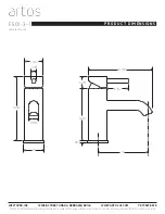 Предварительный просмотр 3 страницы Artos F501-3-1 Installation Manual