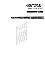 Preview for 1 page of Artos M06845H Installation Manual